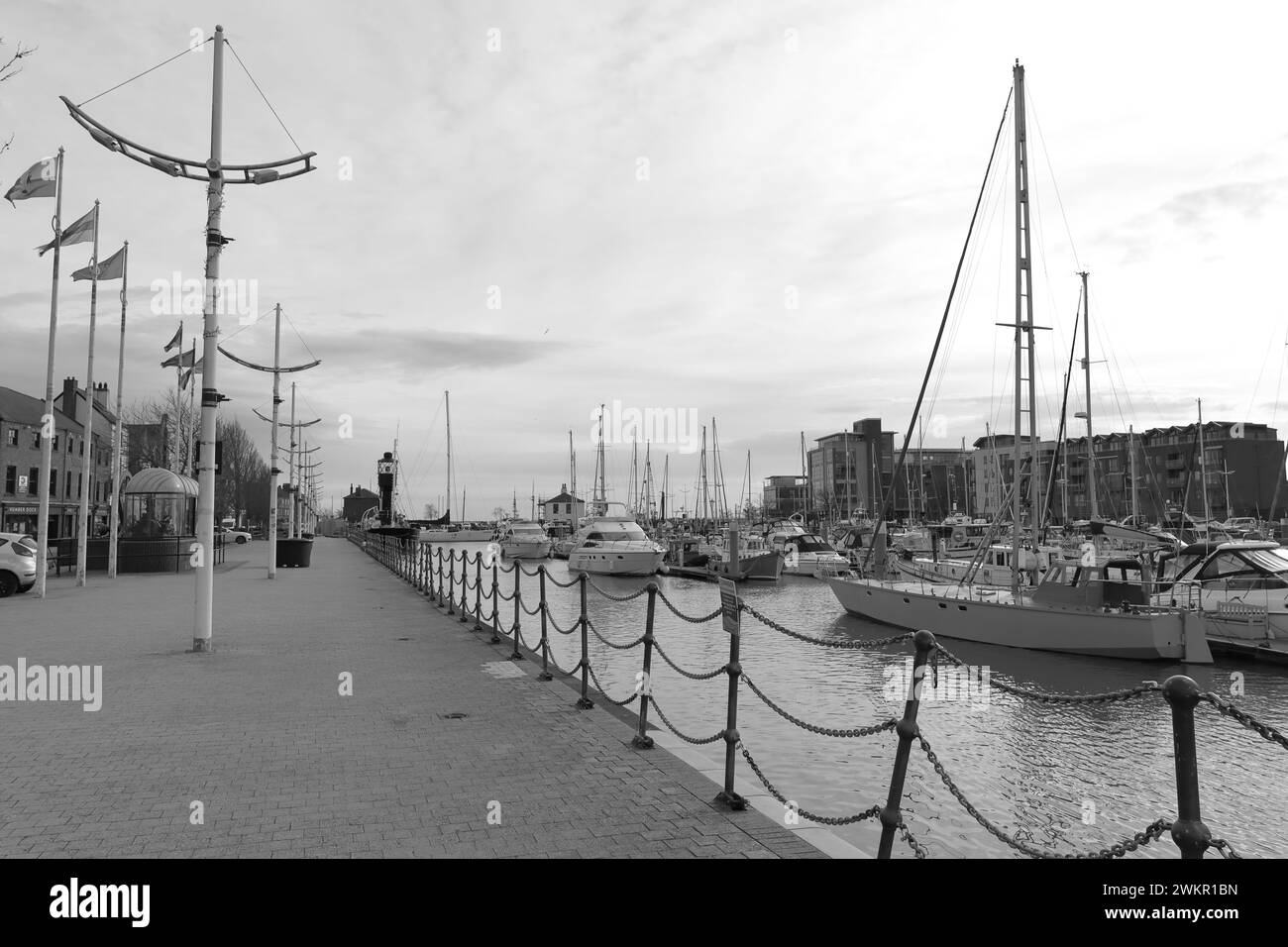 La nuova area Marina di Hull, Yorkshire, Regno Unito Foto Stock