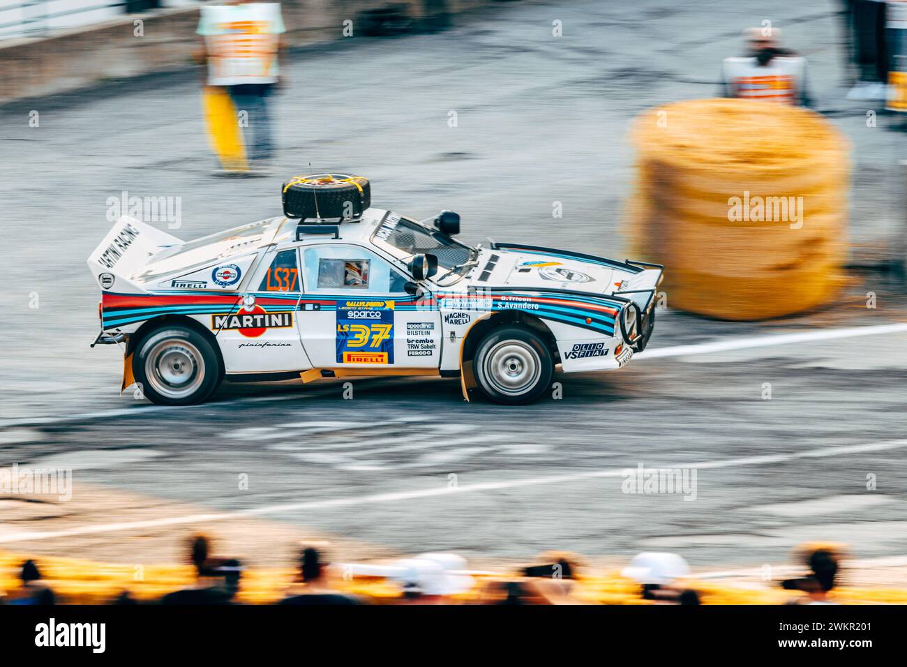 Il Rally allunga il 2022 a San Marino, Italia. Foto Stock