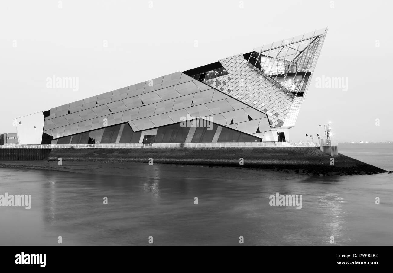 L'area Deep e New Marina di Hull, Yorkshire, Regno Unito Foto Stock