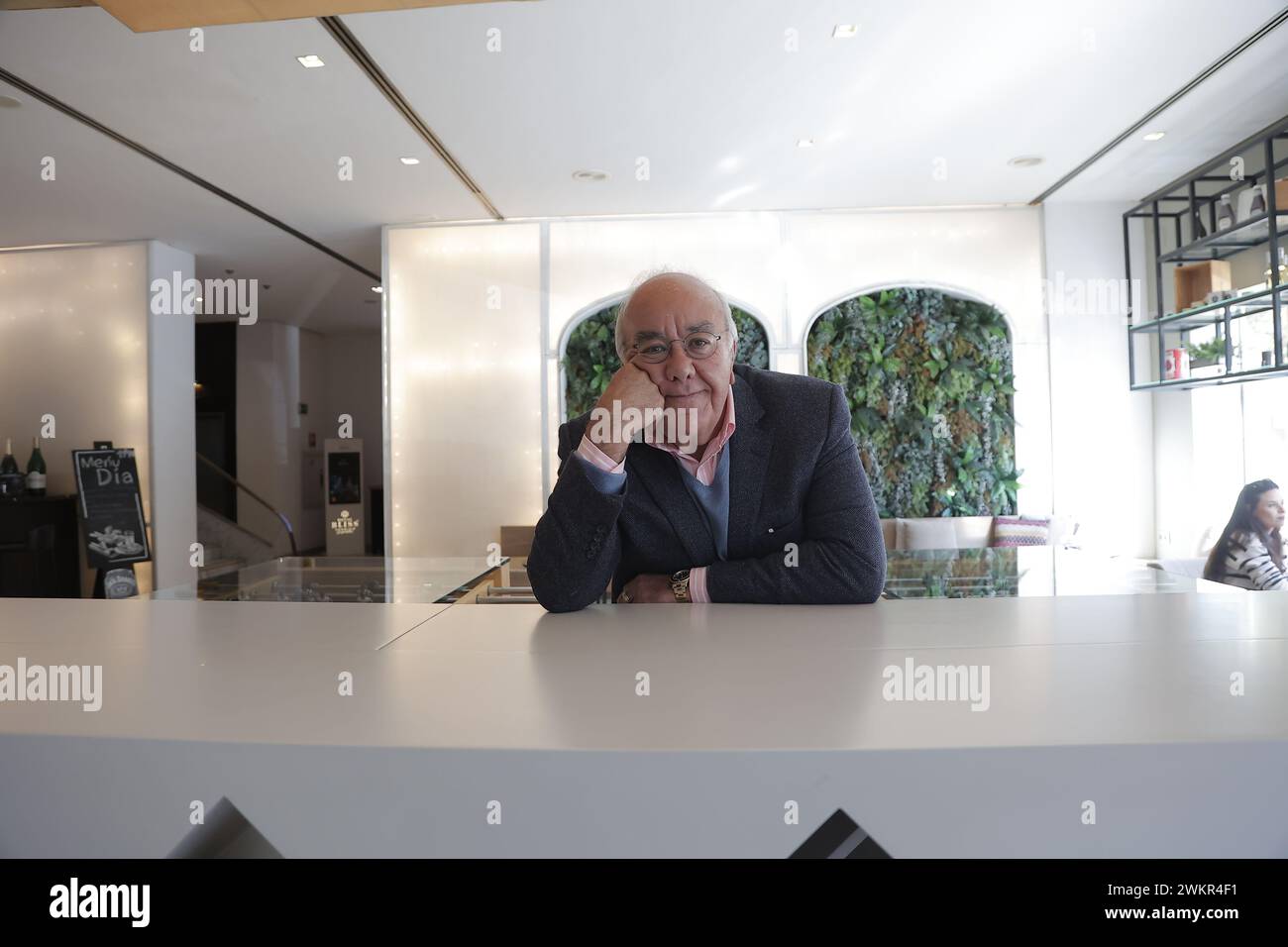 Siviglia, 01/31/2024. Intervista a Juan Pedro Cosano. Foto: Victor Rodríguez. Archsev. Crediti: Album / Archivo ABC / Víctor Rodríguez Foto Stock