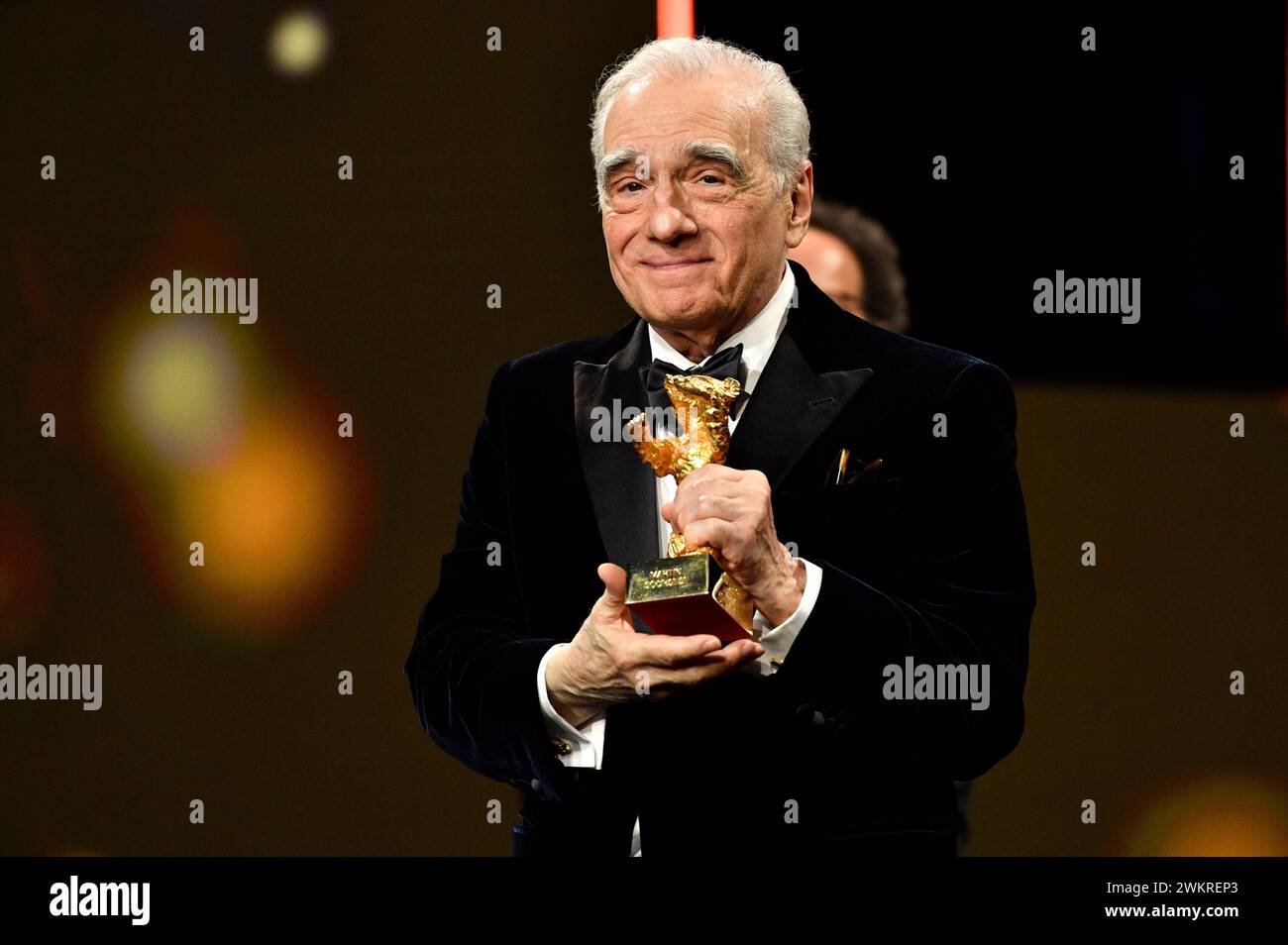 Martin Scorsese bei der Verleihung des Goldenen Ehrenbären an Martin Scorsese auf der Berlinale 2024 / 74. Internationale Filmfestspiele Berlin im Berlinale Palast. Berlino, 20.02.2024 Foto Stock