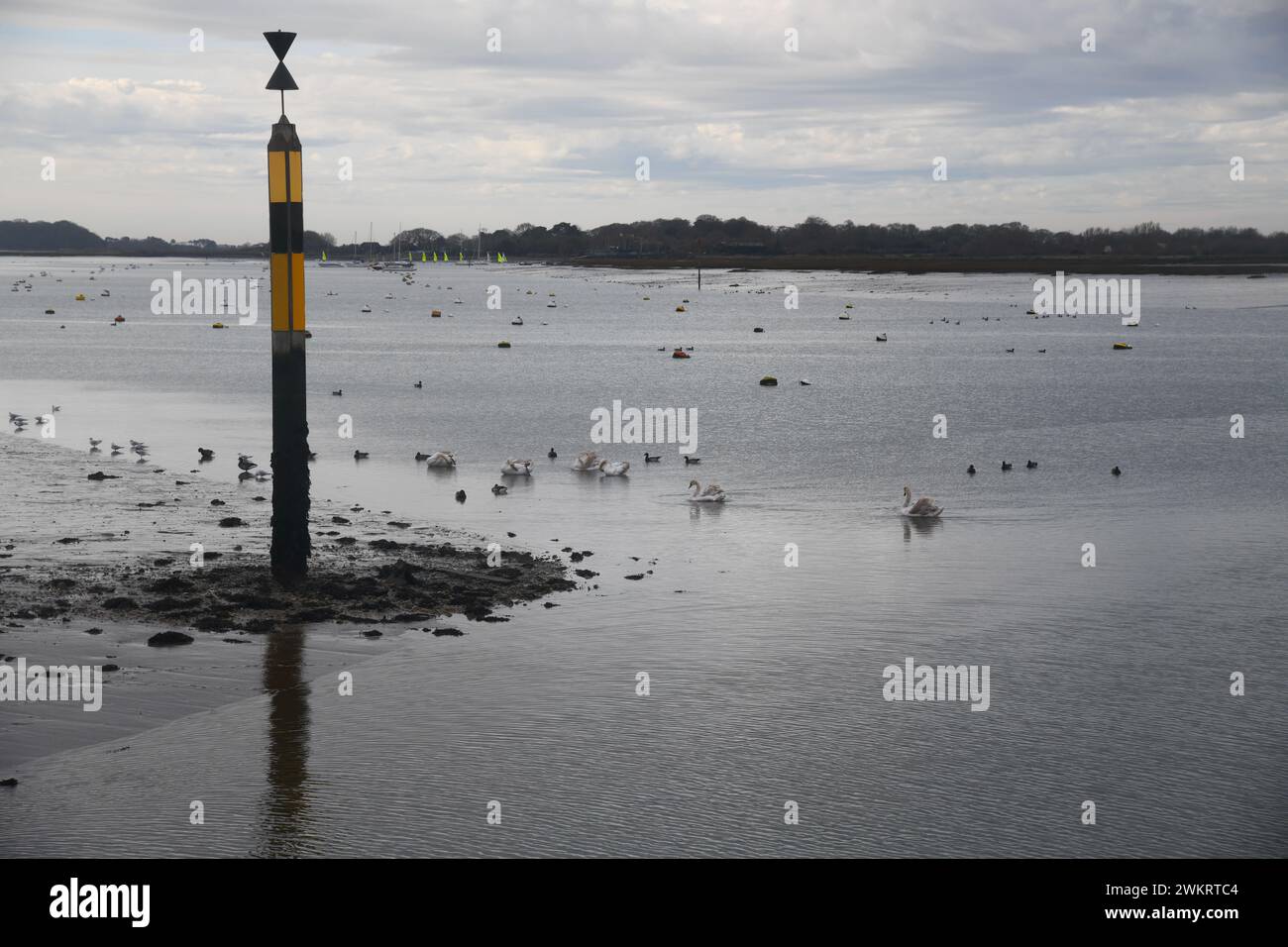 Bosham Quay Chichester Foto Stock