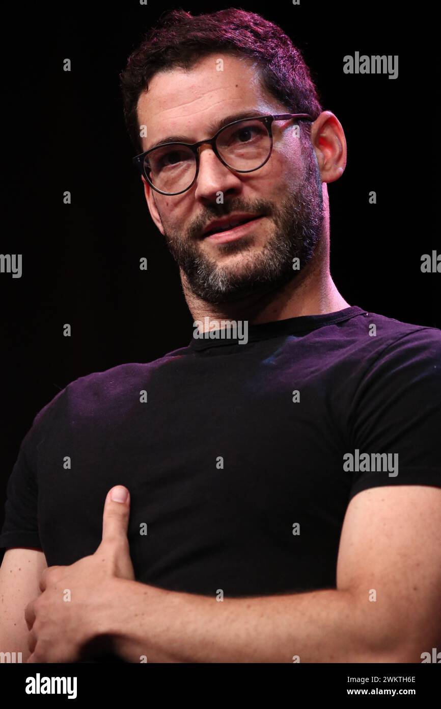 Tom Ellis ( serie Lucifer - Lucifer Morningstar ) partecipa al Magic con 2019, 27.04.19, Maritim Hotel Bonn / Bad Godesberg Foto Stock
