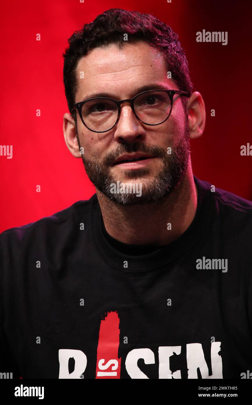 Tom Ellis ( serie Lucifer - Lucifer Morningstar ) partecipa al Magic con 2019, 28.04.19, Maritim Hotel Bonn / Bad Godesberg, Foto Stock