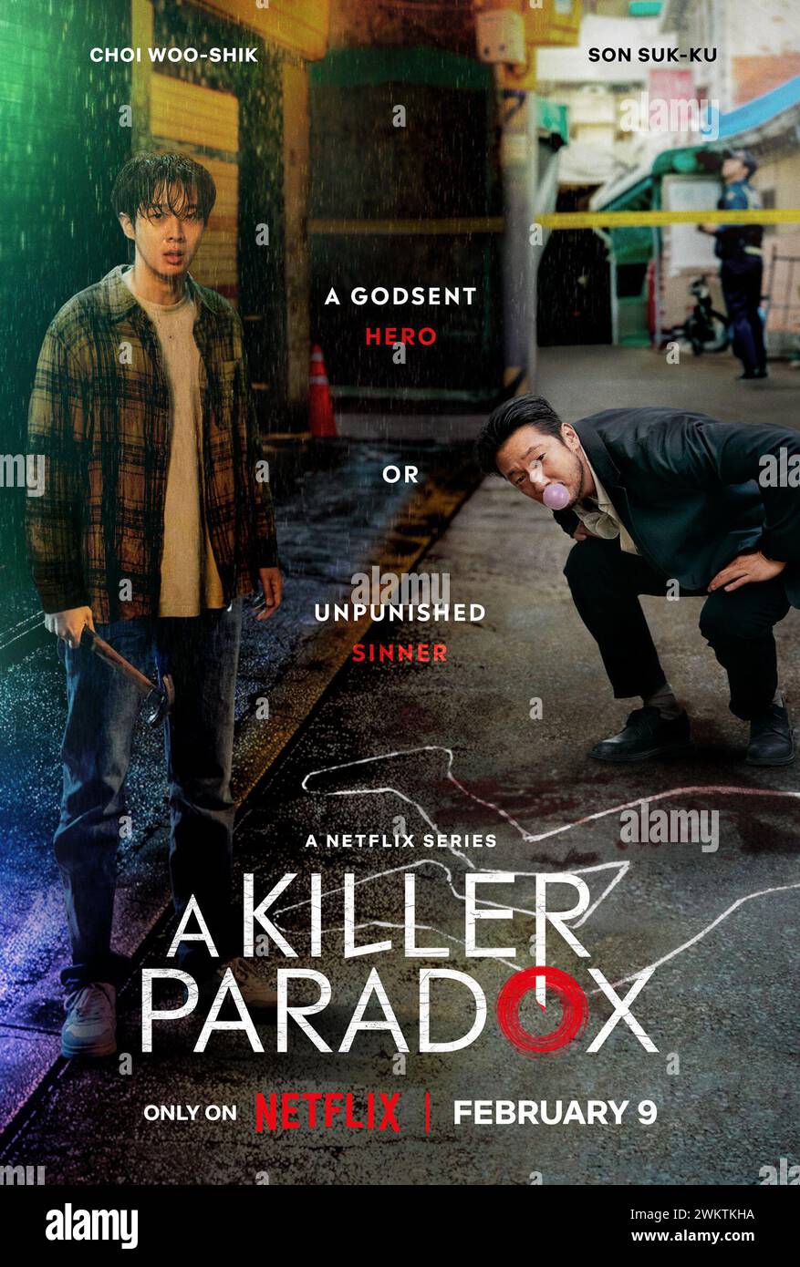 Un Killer Paradox Choi Woo-sik & Son Suk-ku Foto Stock