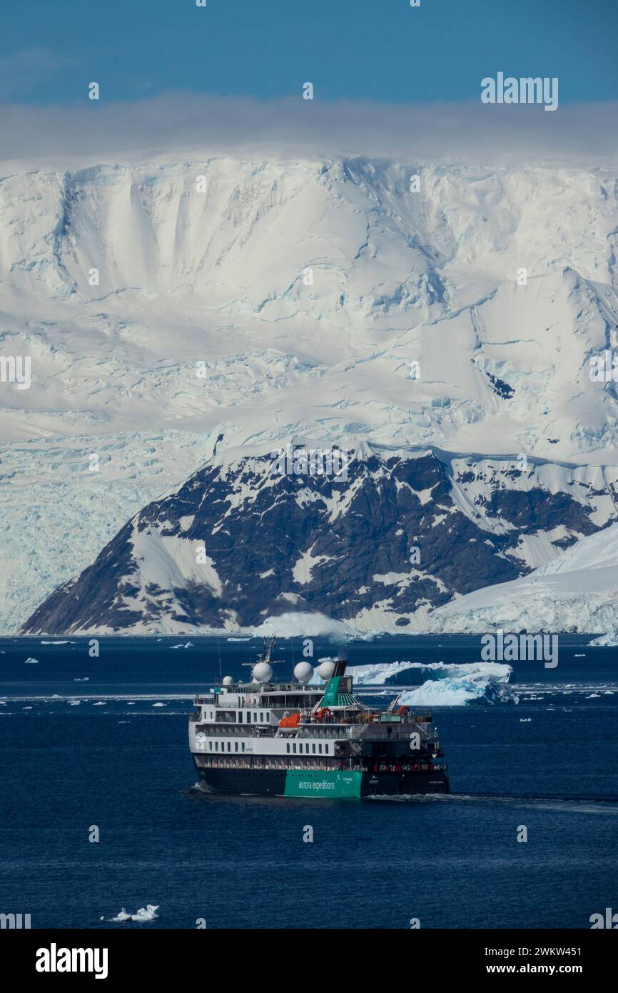 Paradise Bay - Antartide 15/01/2024 credito: Ian Jacobs Foto Stock