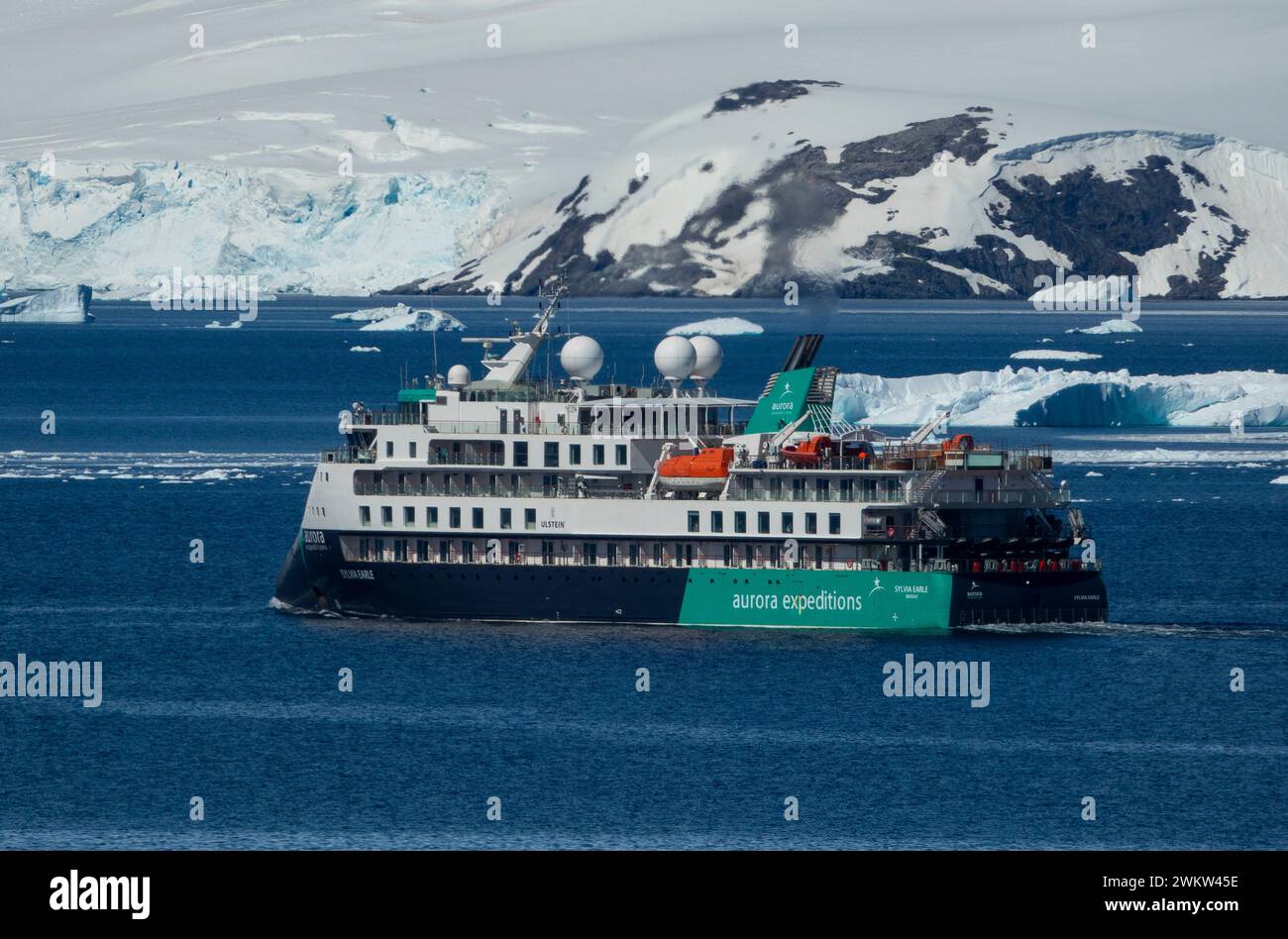 Paradise Bay - Antartide 15/01/2024 credito: Ian Jacobs Foto Stock