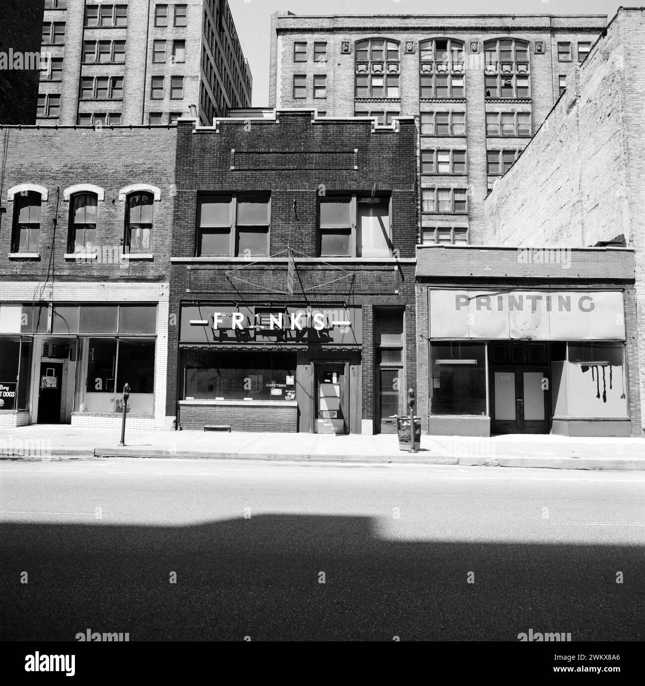 Edifici a Printers Row, Chicago, Illinois, Stati Uniti Foto Stock