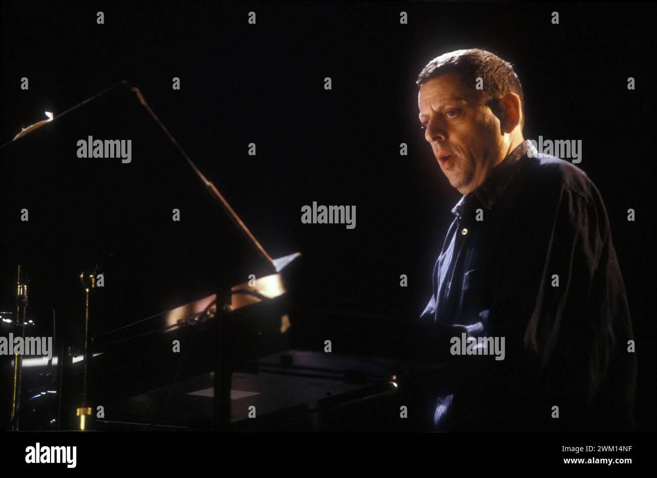 3828831 Philip Glass; (add.info.: Compositore Pilip Glass, 1989 / il compositore Philip Glass, 1989); © Marcello Mencarini. Tutti i diritti riservati 2024. Foto Stock