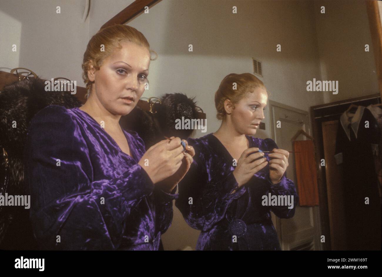 3830401 Katia Ricciarelli; (add.info.: soprano italiano Katia Ricciarelli (circa 1985) / il soprano Katia Ricciarelli (1985 circa)); © Marcello Mencarini. Tutti i diritti riservati 2024. Foto Stock