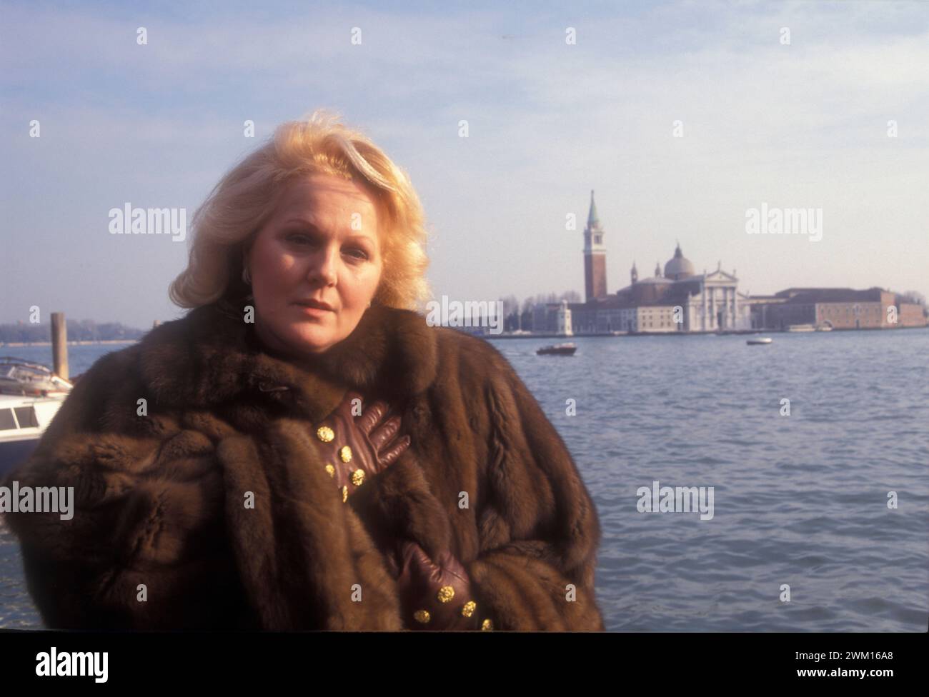 3830427 Katia Ricciarelli; (add.info.: Venezia, 1996. Soprano italiano Katia Ricciarelli / Venezia, 1996. Il soprano Katia Ricciarelli); © Marcello Mencarini. Tutti i diritti riservati 2024. Foto Stock
