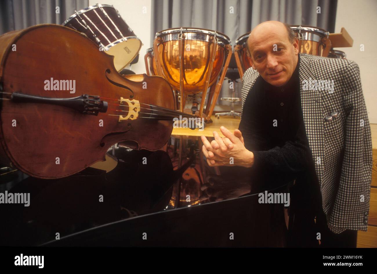 3831014 Pinchas Steinberg; (add.info.: Torino, 1993. Direttore d'orchestra israeliano Pinchas Steinberg / Torino, 1993. Il direttore d'orchestra Pinchas Steinberg); © Marcello Mencarini. Tutti i diritti riservati 2024. Foto Stock