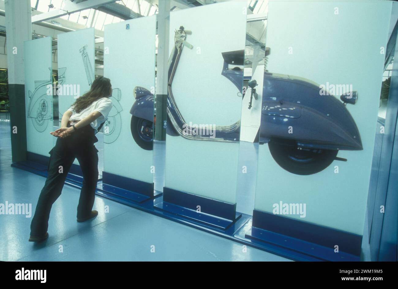 4065786 Museo Piaggio a Pontedera / Museo Piaggio di Pontedera, Italia; (add.info.: MUSEO PIAGGIO A PONTEDERA / MUSEO PIAGGIO di Pontedera - © Marcello Mencarini); © Marcello Mencarini. Tutti i diritti riservati 2024. Foto Stock