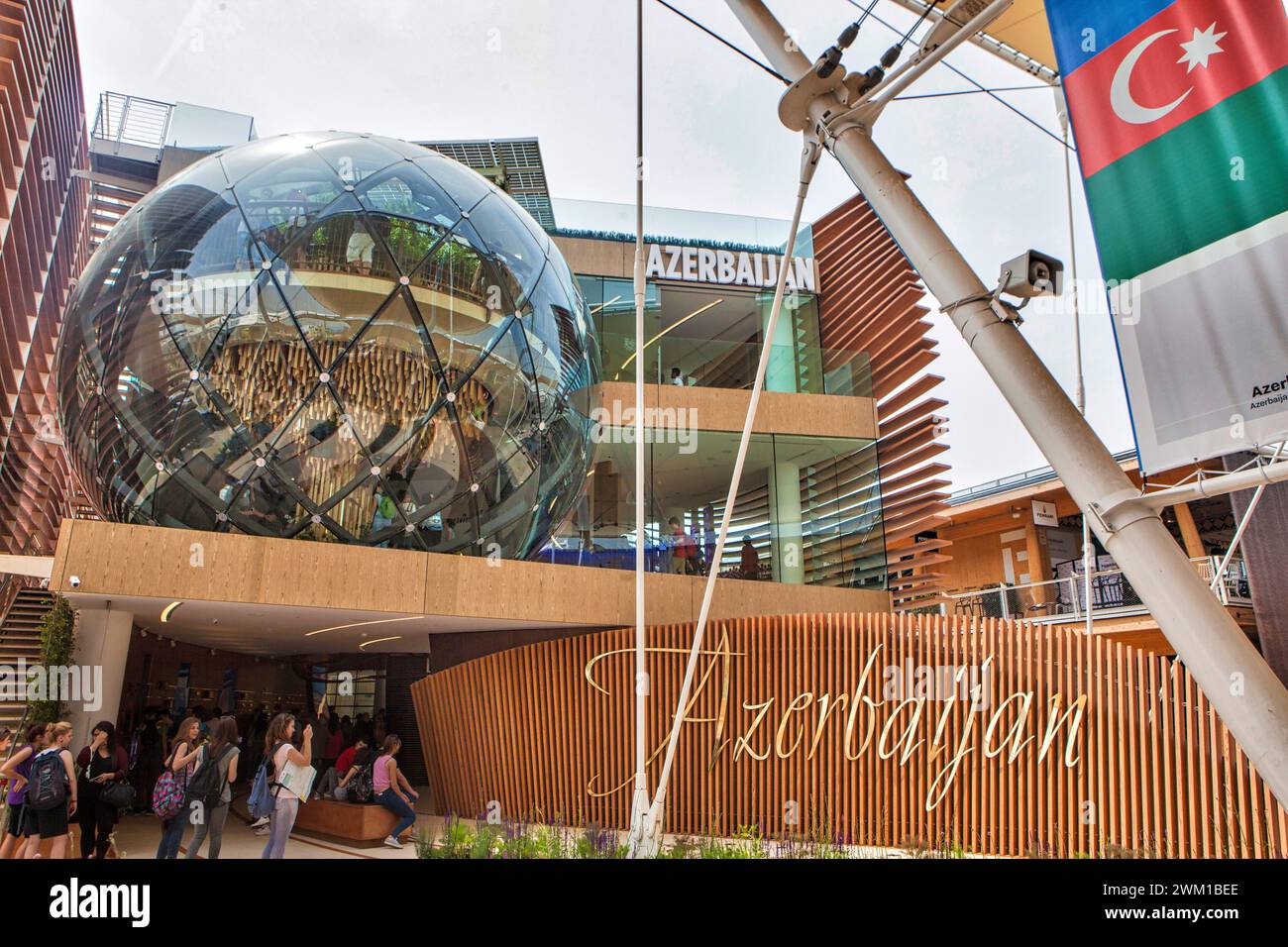 4066587 Milano Expo 2015, Italia; (add.info.: Milano Expo 2015. Padiglione Azerbaigian / Expo Milano 2015. Il padiglione dell'Azerbaigian - © Marcello Mencarini); © Marcello Mencarini. Tutti i diritti riservati 2024. Foto Stock