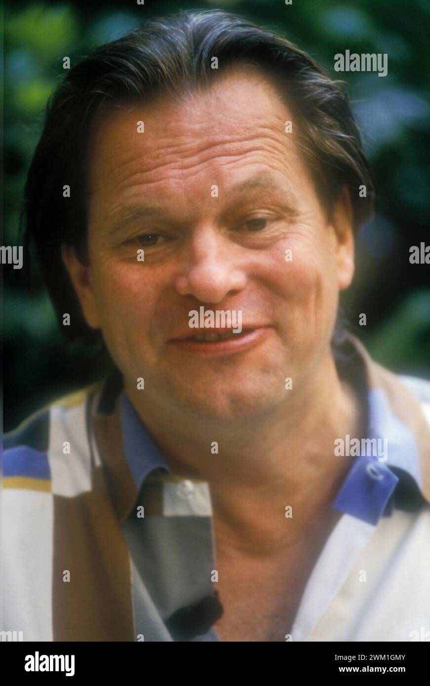 4068847 Lido di Venezia, Mostra del Cinema di Venezia 1991. Attore americano-britannico, regista, scrittore Terry Gilliam, al Festival con il suo film The Fisher King, vincitore del Silver Lion Special Award come miglior regista (foto); (add.info.: Lido di Venezia, Italia, Lido di Venezia, Mostra del Cinema di Venezia 1991. L'attore, regista, scrittore Terry Gilliam alla Mostra con il suo film "la leggenda del re pescatore" vincitore del Leone d'argento, premio speciale della giuria); © Marcello Mencarini. Tutti i diritti riservati 2024. Foto Stock