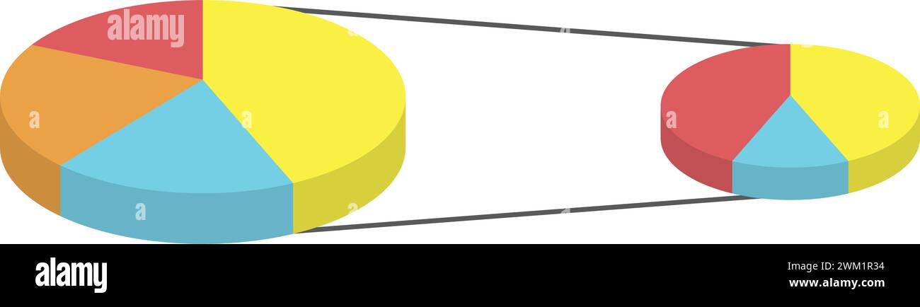 Icona grafico aziendale vettore Illustrazione Vettoriale