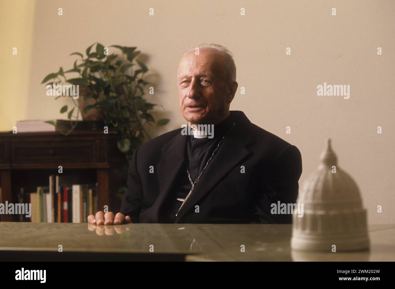 MME4752152 città del Vaticano, 1999. Cardinale francese Roger Etchegaray/città del Vaticano, 1999. Egli Cardinale Roger Etchegaray -; (add.info.: città del Vaticano, 1999. Cardinale francese Roger Etchegaray/città del Vaticano, 1999. Il Cardinale Roger Etchegaray -); © Marcello Mencarini. Tutti i diritti riservati 2024. Foto Stock