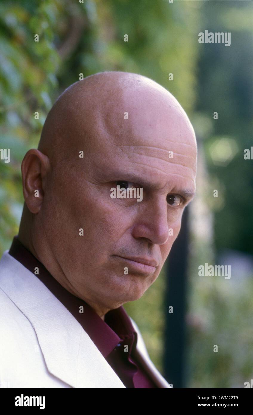 MME4766901 Lido di Venezia, Mostra del Cinema di Venezia 1984. L'attore Fernando Briamo, protagonista del film “” Claretta”” nel ruolo di Benito Mussolini, diretto da Pasquale Squitieri/Lido di Venezia, Mostra del Cinema di Venezia 1984. L'attore Fernando Briamo, protagonista del film “” Claretta” nel ruolo di Benito Mussolini, diretto da Pasquale Squitieri -; (add.info.: Lido di Venezia, Mostra del Cinema di Venezia 1984. L'attore Fernando Briamo, protagonista del film “” Claretta”” nel ruolo di Benito Mussolini, diretto da Pasquale Squitieri/Lido di Venezia, Mostra del Cinema di Venezia 1984. L'attore Ferna Foto Stock