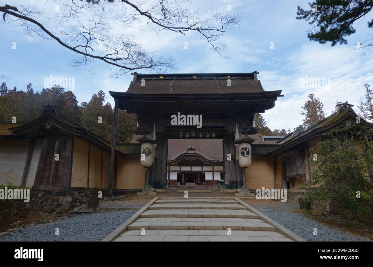 Kongobu-ji, il tempio principale di Koyasan, Monte Koya, Wakayama, Giappone Foto Stock