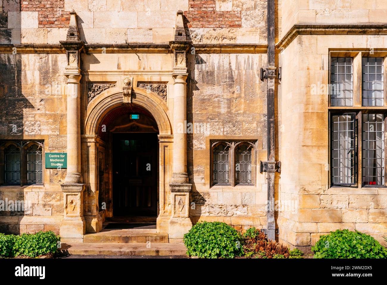 Centro studi medievali. The King's Manor, Università di York. York, North Yorkshire, Yorkshire e Humber, Inghilterra, Regno Unito, Europa Foto Stock