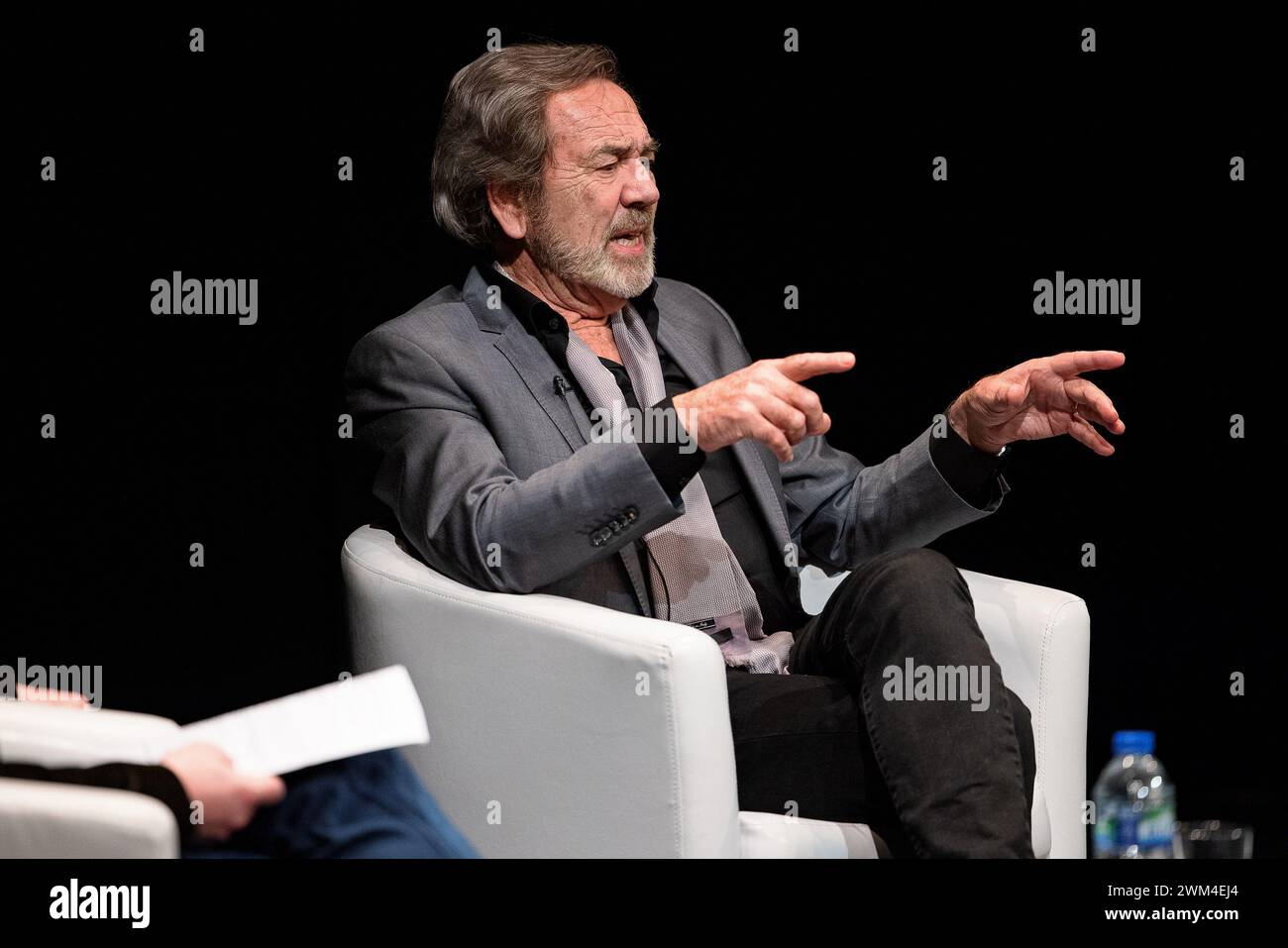 Lindsay ha ricevuto l'Aardman Slapstick Comedy Legend Award per i suoi ruoli in serie comiche televisive come My Family, Citizen Smith e G.B.H. di Alan Bleasdale e per le apparizioni cameo in una vasta gamma di spettacoli comici, tra cui Absolutely Fabulous, Extras, The Office e uno speciale di Victoria Wood. Foto Stock