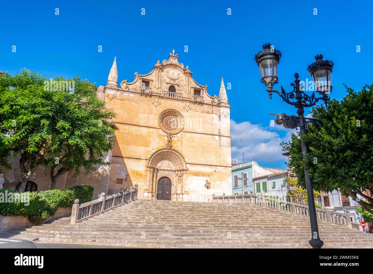 Die Pfarrkirche Sant Miquel a Felanitx, Maiorca Foto Stock