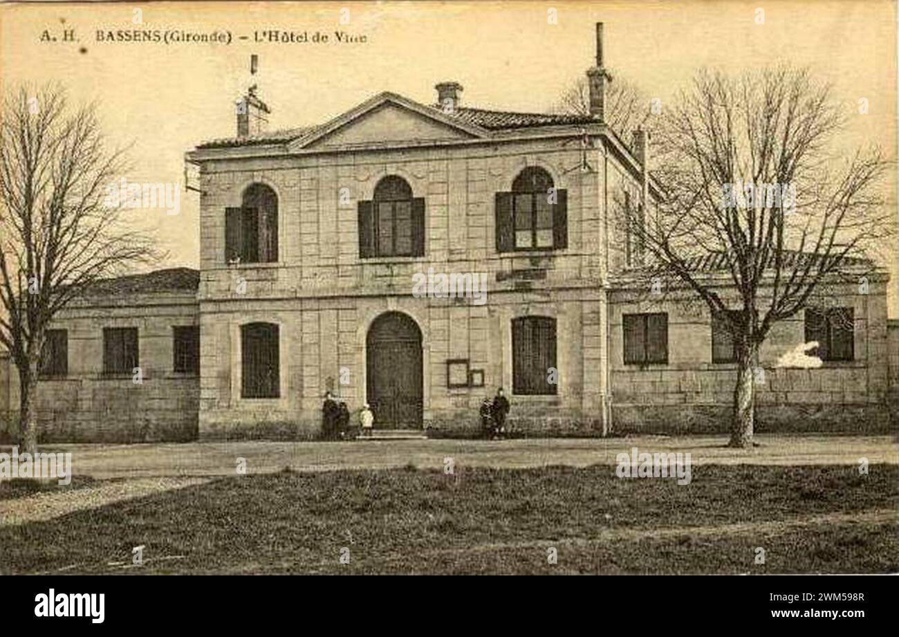 Bassens - Mairie. Foto Stock