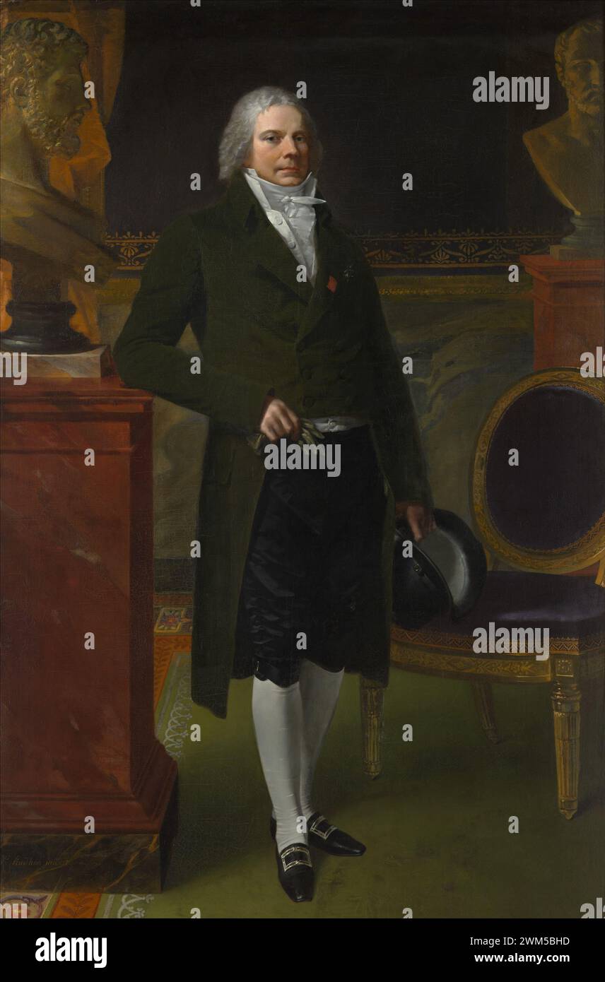 Charles Maurice de Talleyrand Périgord (1754–1838), Prince de Talleyrand Pierre Paul Prud'hon 1817 Foto Stock