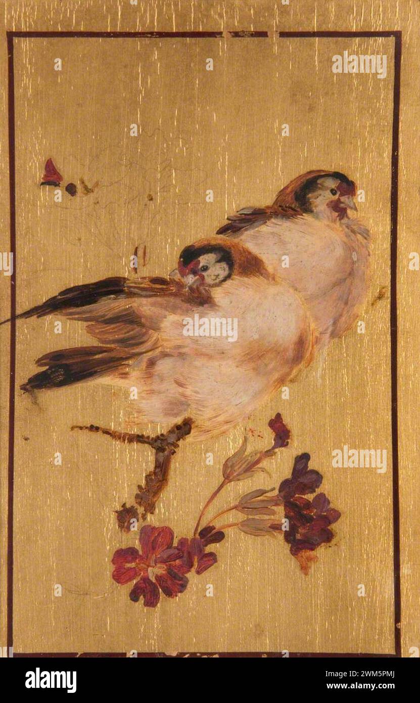 Beatrix Whistler (1857-1896) - due Finches Foto Stock
