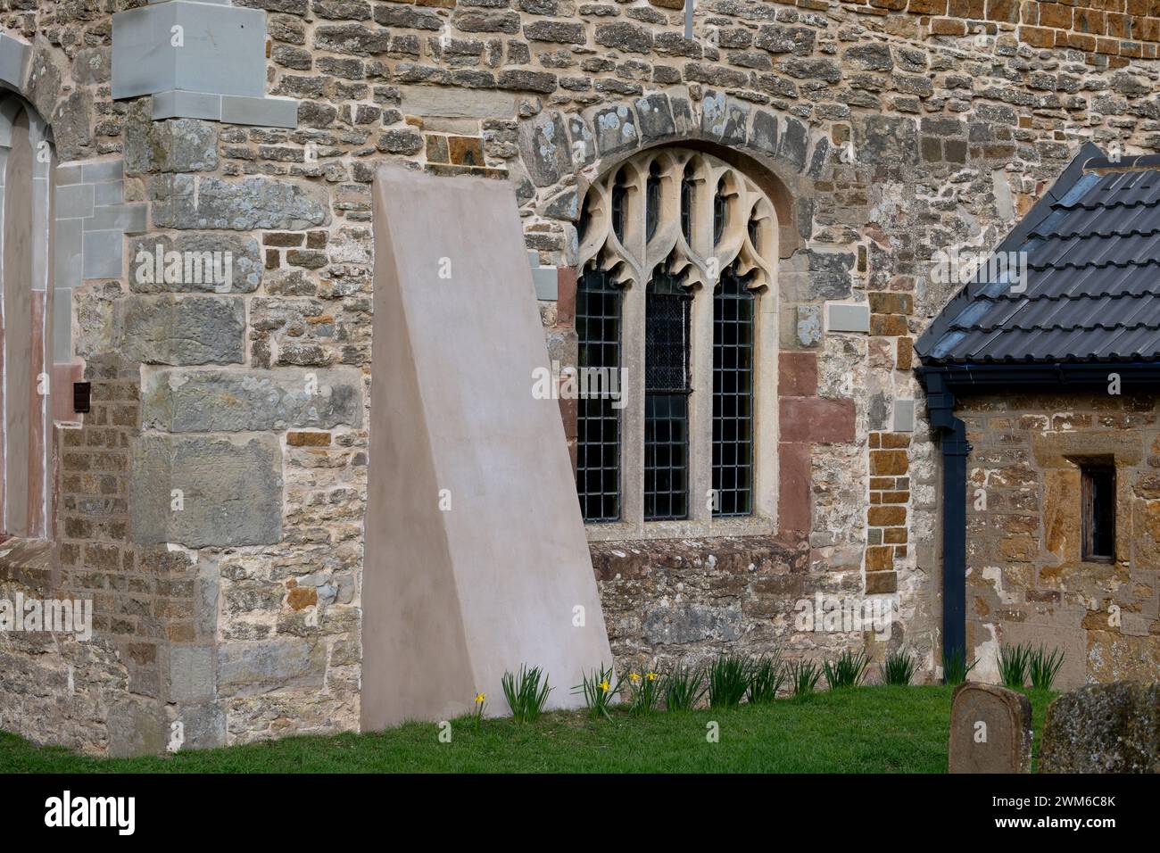 La Chiesa di San Nicola, Willoughby, Warwickshire, Inghilterra, Regno Unito Foto Stock