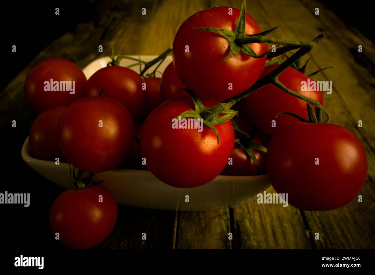 Pomodoro di Pachino: Pomodoro italiano fresco Foto Stock