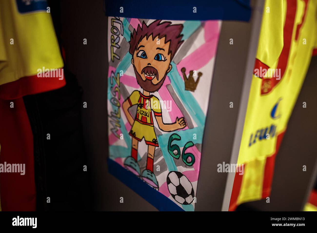 25.02.2024 Kielce Pilka nozna PKO Ekstraklasa 2023/2024 Korona Kielce - Legia Warszawa N/z foto Adam Starszynski/PressFocus 25.02.2024 Kielce Football PKO Ekstraklasa2023/2024, top Division polacca Korona Kielce - Legia Warszawa Credit Adam Starszynski/PressFocus Credit: SIPA USA/Alamy Live News Foto Stock