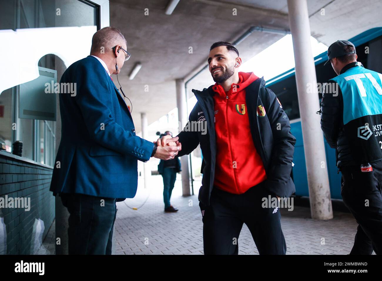 25.02.2024 Kielce Pilka nozna PKO Ekstraklasa 2023/2024 Korona Kielce - Legia Warszawa N/z Nono foto Adam Starszynski/PressFocus 25.02.2024 Kielce Football PKO Ekstraklasa2023/2024, massima divisione polacca Korona Kielce - Legia Warszawa Nono Credit Adam Starszynski/PressFocus Credit: SIPA USA/Alamy Live News Foto Stock