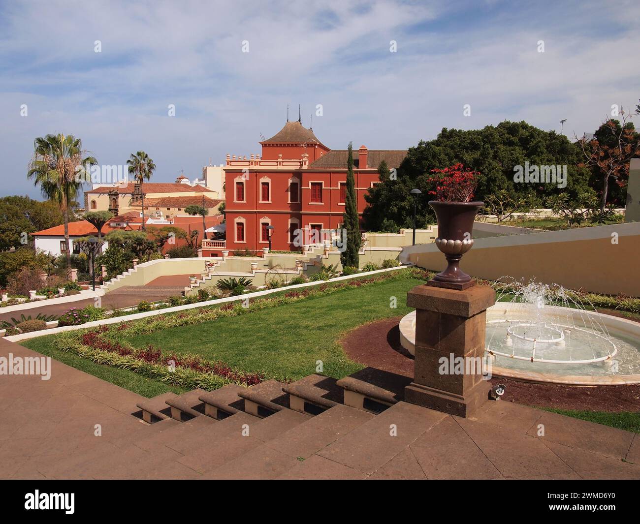 Jardín Victoria - Victoria Garden (la Orotava, Tenerife, Isole Canarie, Spagna) Foto Stock