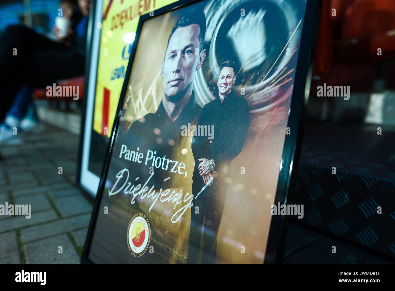 25.02.2024 Kielce Pilka nozna PKO Ekstraklasa 2023/2024 Korona Kielce - Legia Warszawa N/z foto Adam Starszynski/PressFocus 25.02.2024 Kielce Football PKO Ekstraklasa2023/2024, top Division polacca Korona Kielce - Legia Warszawa Credit Adam Starszynski/PressFocus Credit: SIPA USA/Alamy Live News Foto Stock