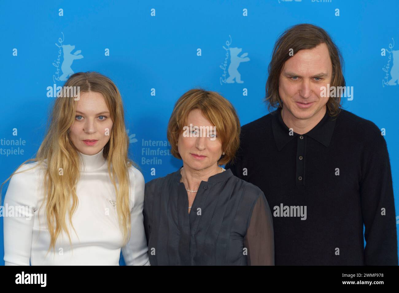 18 febbraio 2024, Berlino, Berlino, Germania: ''Sterben'' Photocall alla Berlinale 2024. (Credit Image: © Beata Siewicz/Pacific Press via ZUMA Press Wire) SOLO PER USO EDITORIALE! Non per USO commerciale! Foto Stock