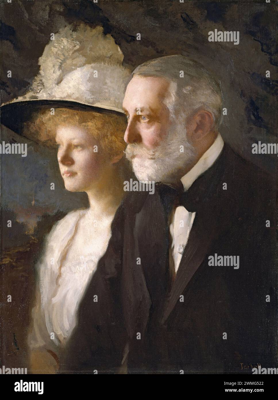 Tarbell Edmund - Henry Clay e Helen Frick Foto Stock