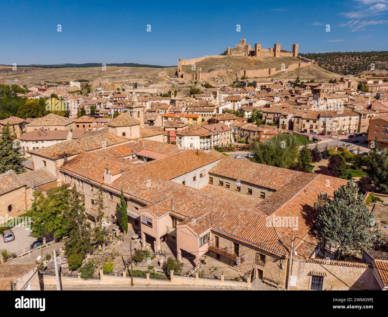 Monastero di San Francisco, Molina de Aragón, provincia di Guadalajara, Spagna, Foto Stock