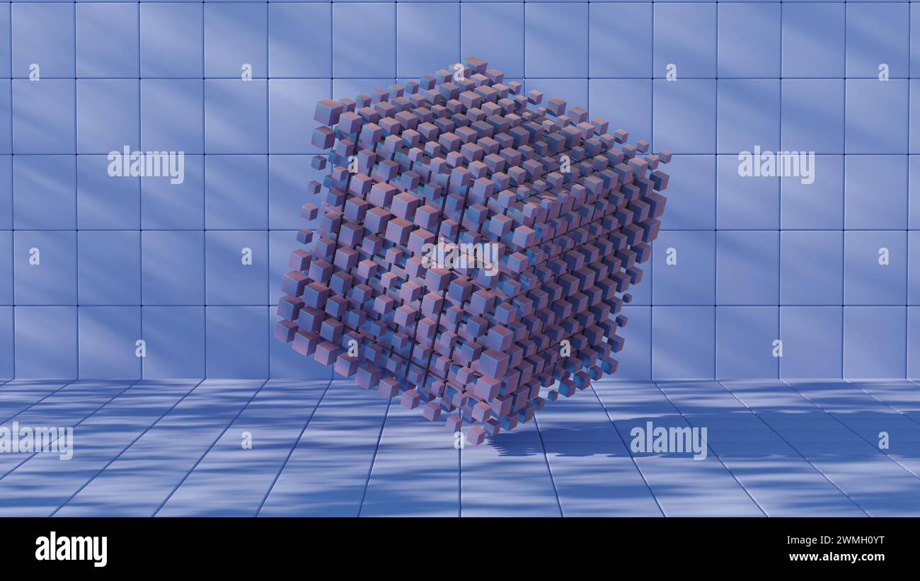 Una rappresentazione visiva dei dati organizzati e classificati in formati strutturati, sottolineando l'importanza della gestione dei dati in. Foto Stock