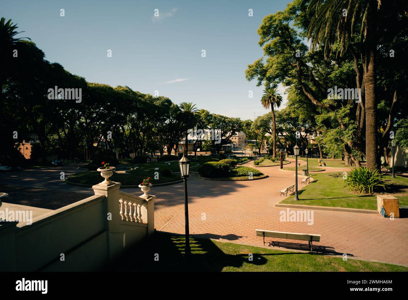 Plaza Mitre a san isidro a buenos aires. argentina - 2 febbraio 2024. Foto di alta qualità Foto Stock