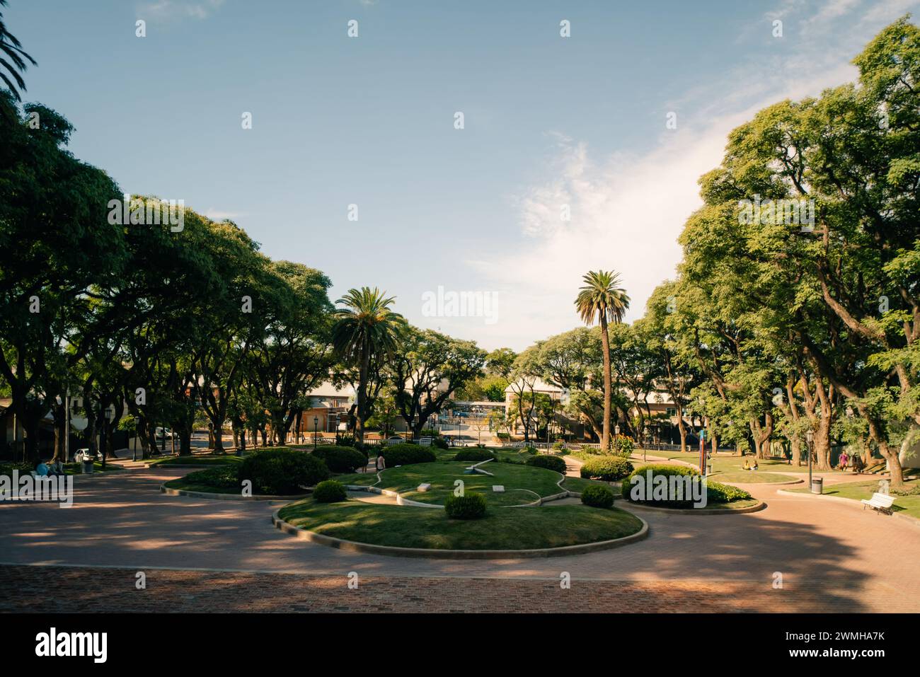 Plaza Mitre a san isidro a buenos aires. argentina - 2 febbraio 2024 Foto Stock