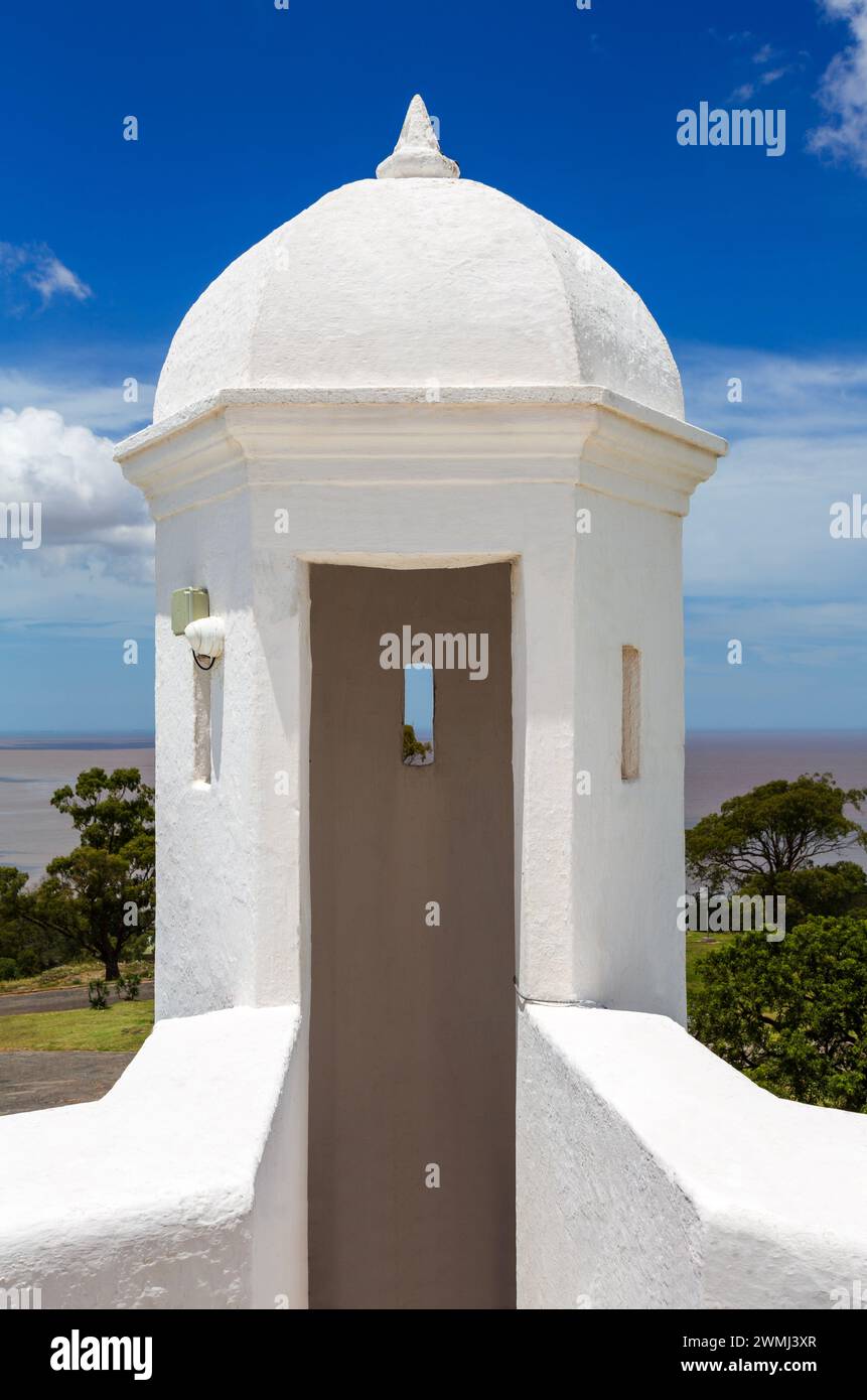 Faro di El Cerro de Montevideo, Montevideo, Uruguay, Sud America Foto Stock