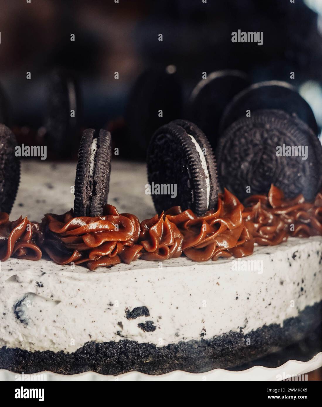 Deliziosa torta al cioccolato da un famoso biscotto Foto Stock