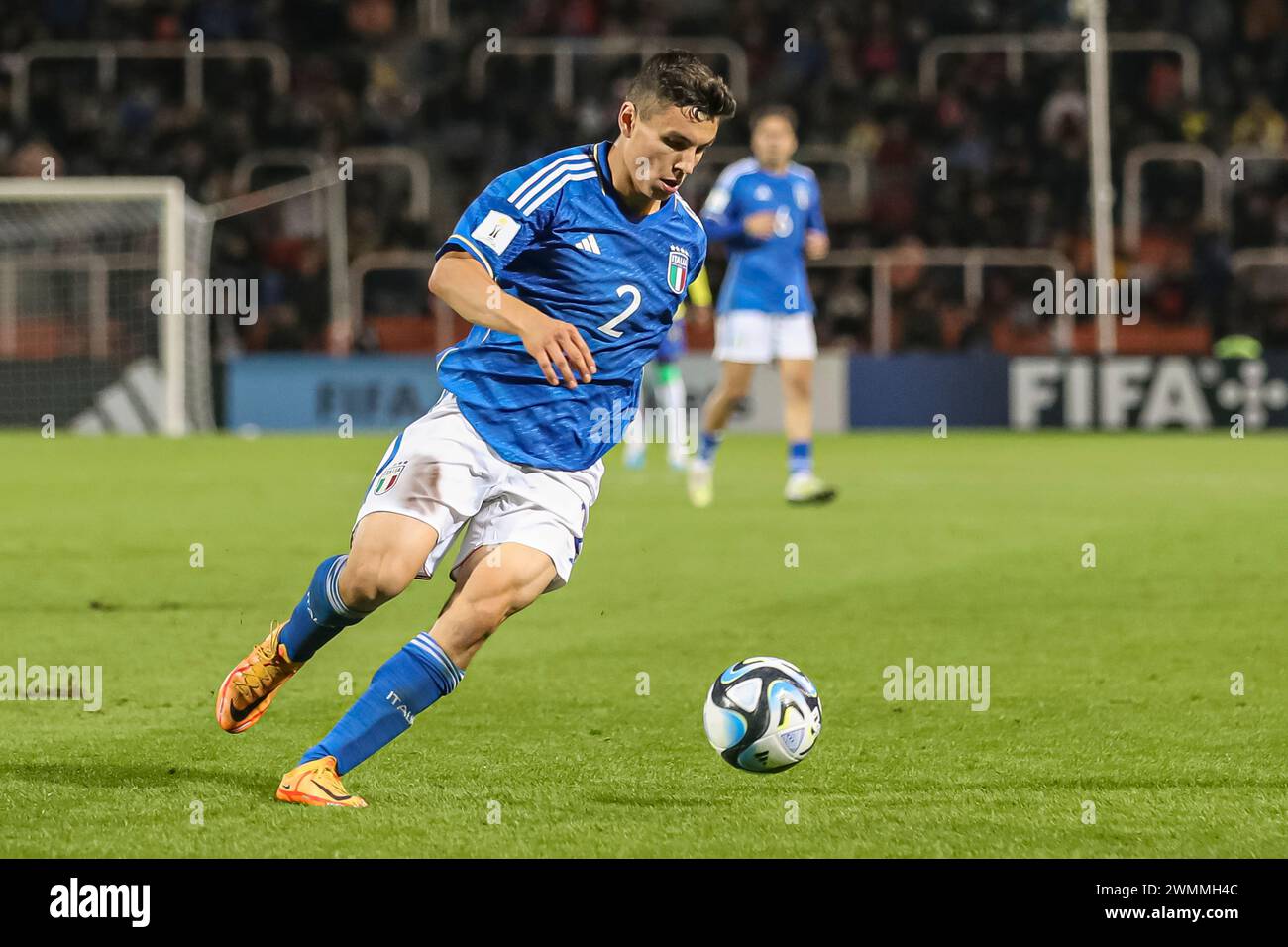 MENDOZA, ARGENTINA - 21 MAGGIO: L'Italia Mattia Zanotti durante la Coppa del mondo FIFA U20 Argentina 2023 partita tra Italia e Brasile all'Estadio Malvinas Argen Foto Stock