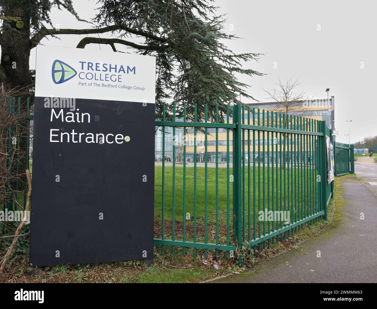 Tresham College, parte del gruppo Bedford, Kettering, Inghilterra. Foto Stock