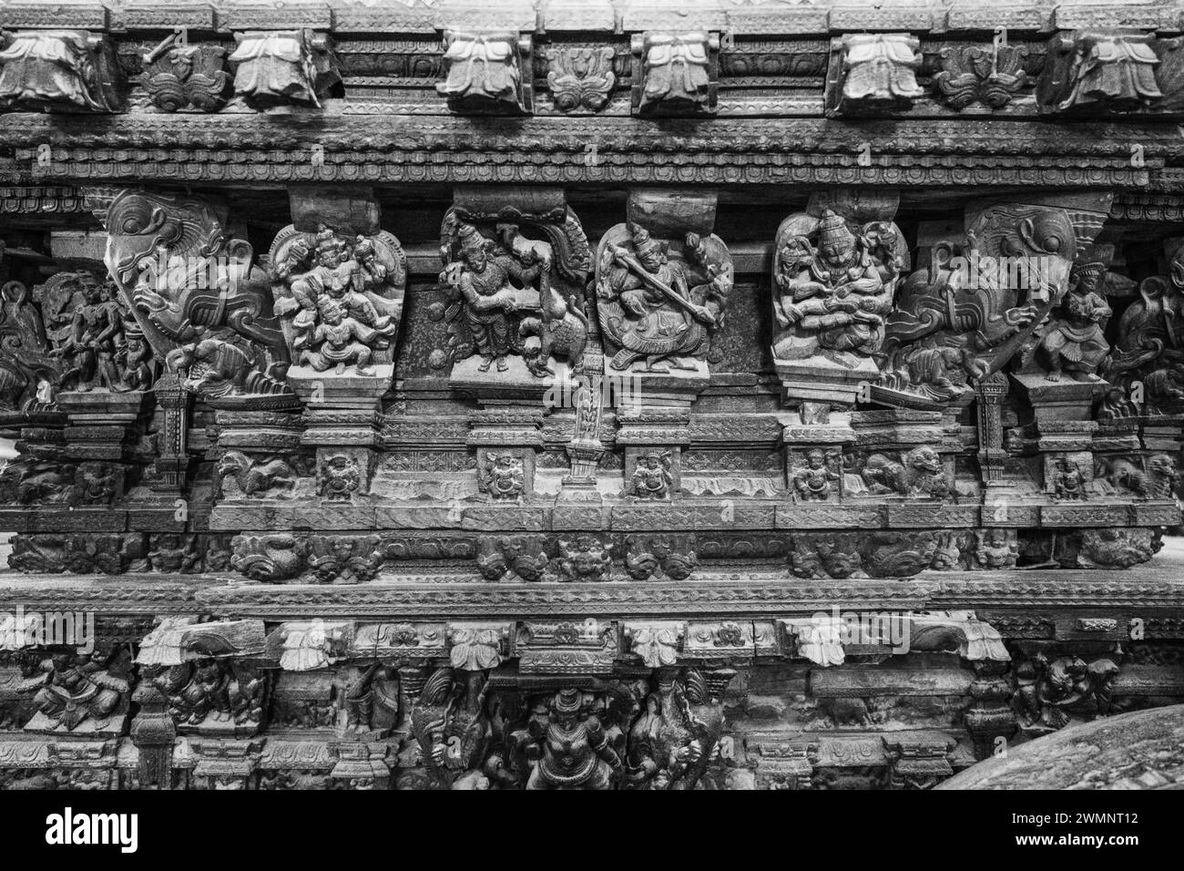 Kanakakkunnu Palace è un palazzo situato vicino al Napier Museum nel distretto di Thiruvananthapuram nello stato indiano del Kerala. E' famoso per ospitare eventi culturali. Foto Stock