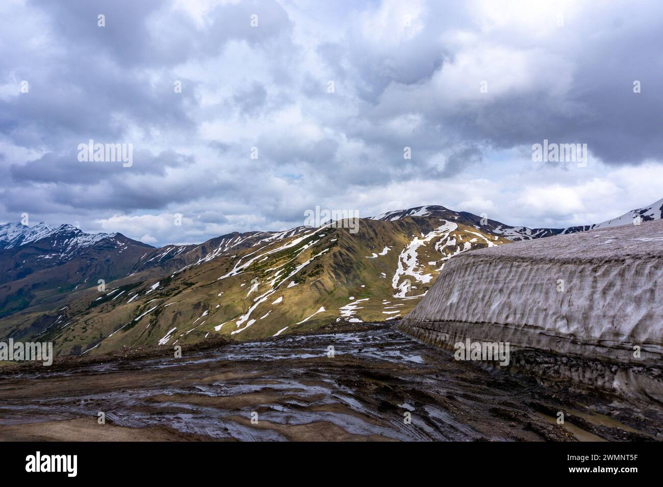Paesaggio a Mtskheta-Mtianeti, Georgia Foto Stock
