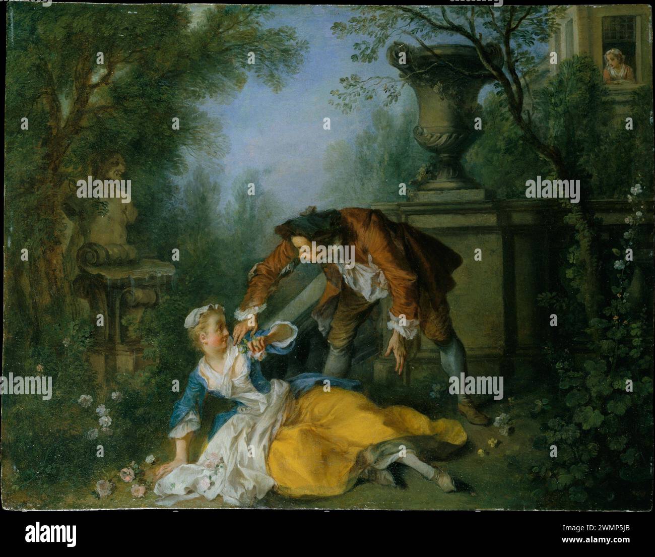 La Servante giustificfiée, 1735-1740 Foto Stock