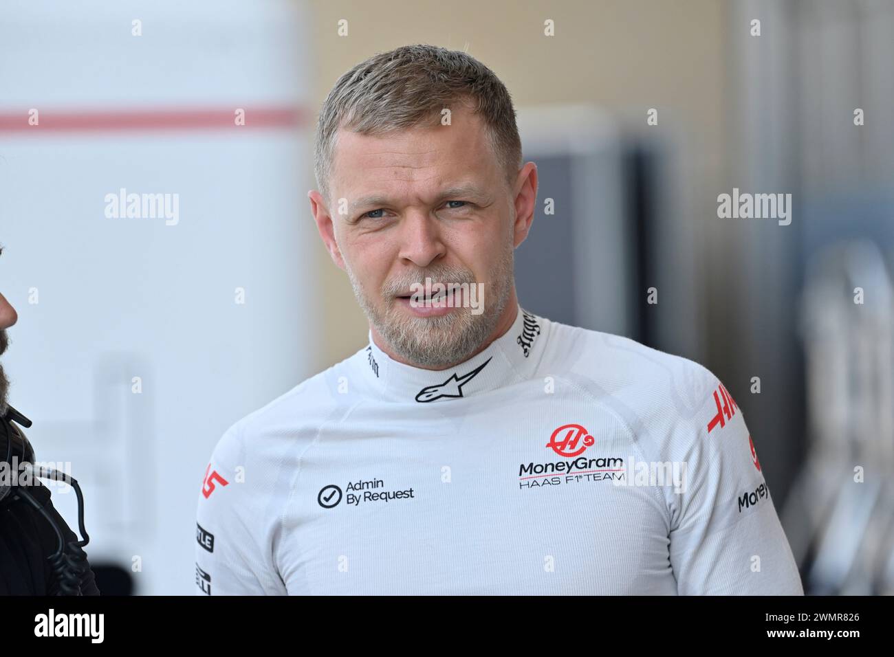 Sakhir, Bahrein. 22 febbraio 2024. BAHREIN, Sakhir, 22: 20 febbraio, Kevin MAGNUSSEN, DEN, Haas F1 Team durante il secondo giorno dei test di F1 al Bahrain International Circuit il 22 febbraio 2024 in Bahrain, test pre-stagione di Formula 1, foto e copyright Jerry ANDRE/ATP Images (ANDRE Jerry/ATP/SPP) credito: SPP Sport Press Photo. /Alamy Live News Foto Stock