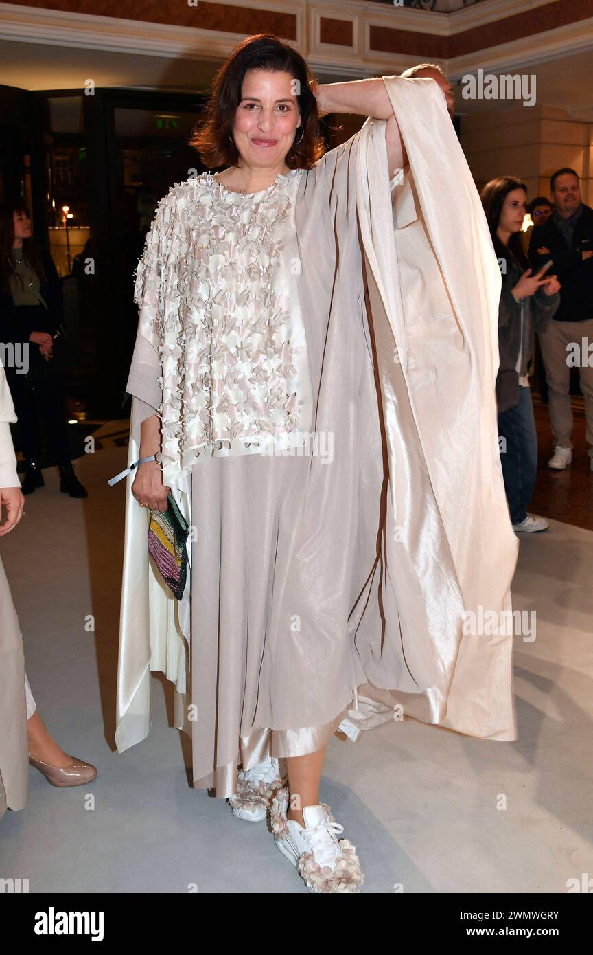 Elena Uhlig bei der 21. Verleihung der Best Brands Awards 2024 presso l'Hotel Bayerischer Hof. München, 27.02.2024 *** Elena Uhlig alla cerimonia dei 21 Best Brands Awards 2024 all'Hotel Bayerischer Hof di Monaco, 27 02 2024 foto:XB.xInsingerx/xFuturexImagex BEST_Brands_4379 Foto Stock